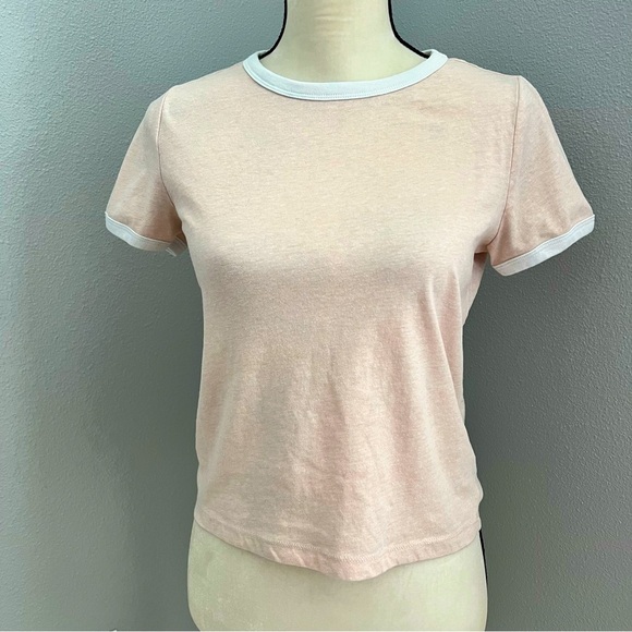 H&M Tops - H&M baby Tee Light Pale Pink